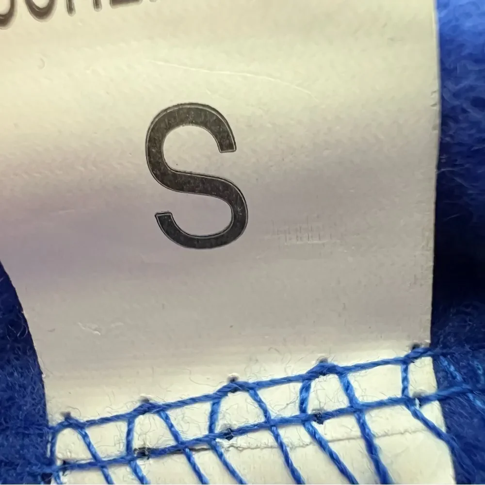 Adidog Dog Sweatshirt Hoodie Tracksuit Royal Blue Size S